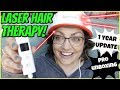 LASER HAIR GROWTH UPDATE!!! | iRestore 1 YEAR Results + PRO Device Unboxing/Review