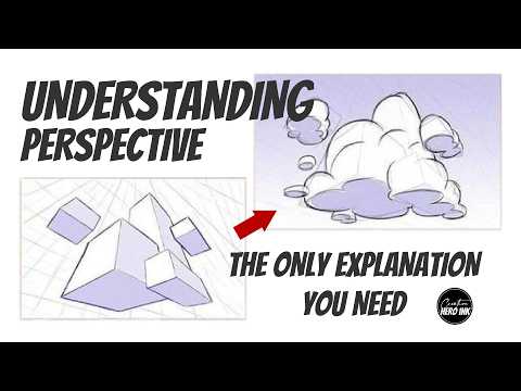 Drawing Perspective WITHOUT Breaking Your Brain (Beginner Art Tutorial)