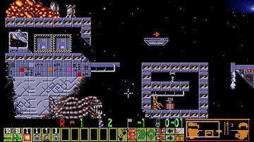 Lemmings custom - "The Space Outpost" ( Neolemmix )