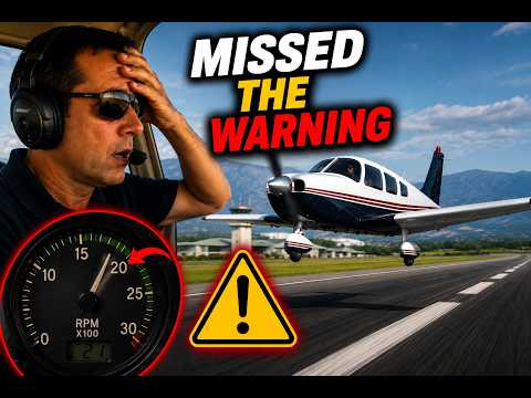 The Engine Warned Him Before Takeoff… He Missed It