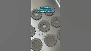 Turning plastic 3D Prints into Metal Parts ⚙