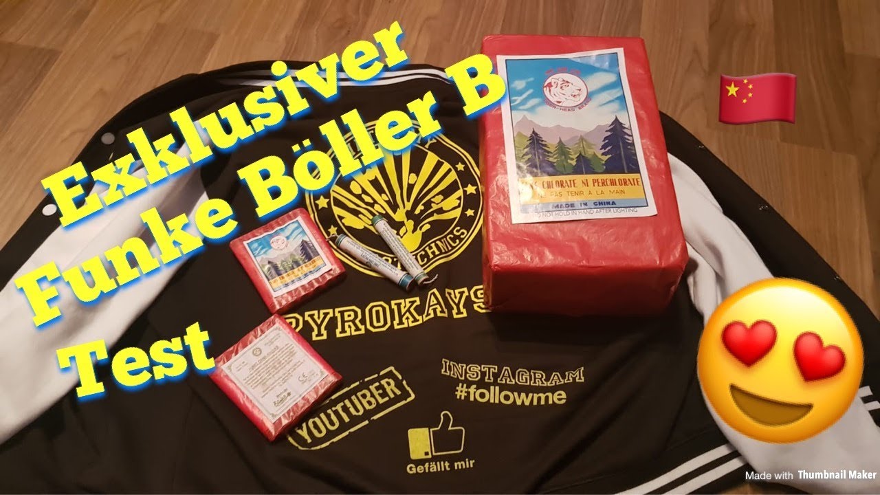 Funke B Böller 🧨 Exclusiv Test Unboxing mit Hyperframes Pyroweb.de Neuheit