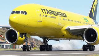 PURE MADNESS! Giant Boeing 777 Launches Off World's Shortest Runway | MSFS 2020