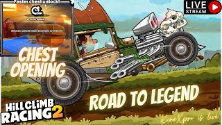 🔴Live ..!  ROAD TO LEGEND & Chest Opening| HILL CLIMB RACING 2 | KineXpro Gaming screenshot 4