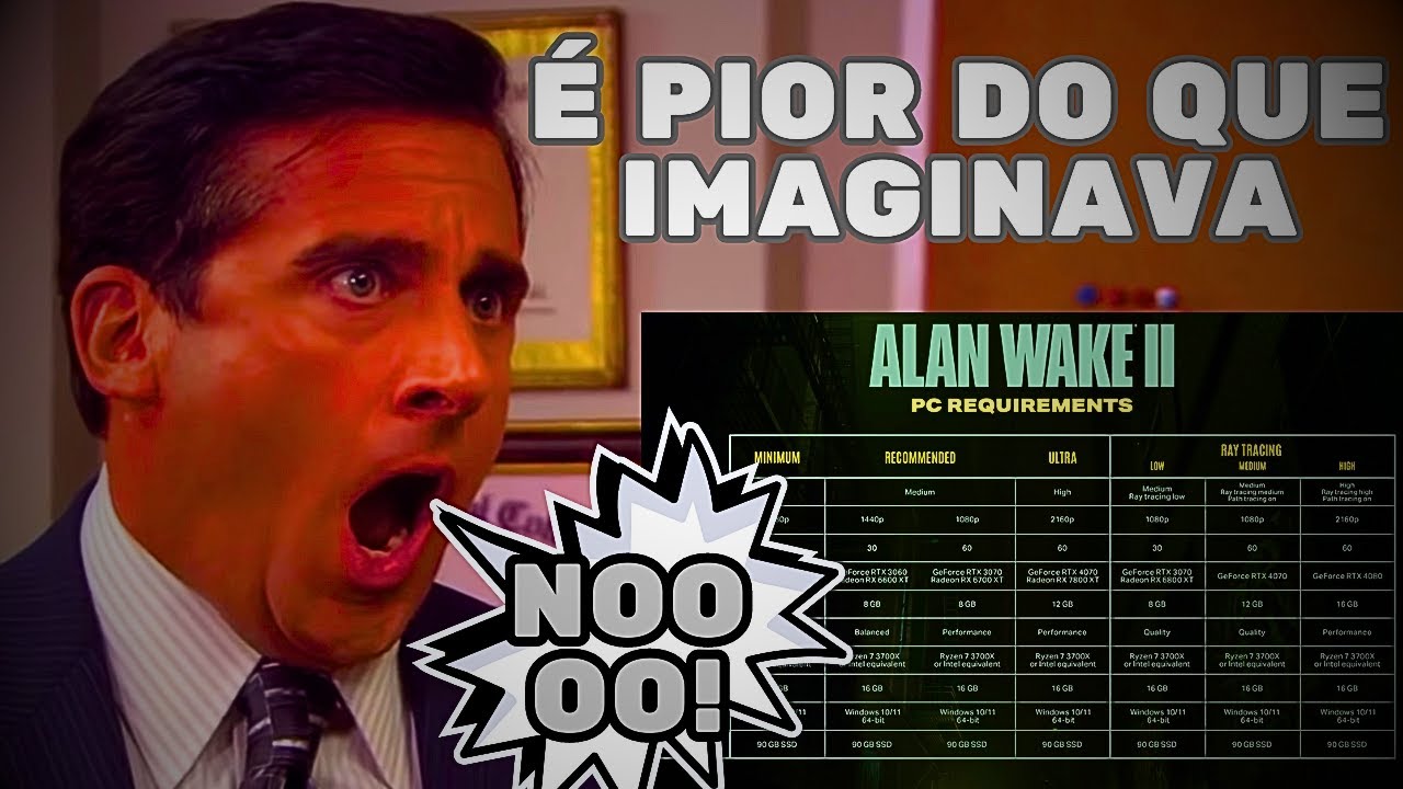 Alan Wake 2 não irá rodar em placas GTX 10 e RX 5000 - Canaltech