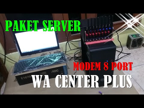 Video: Cara Membuat Server Dari Modem