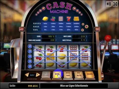 Cash machine - Machine à sous classique