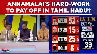 Tamil Nadu Exit Polls 2024 Results | Annamalai's HardWork To Help BJP Score In Southern State?