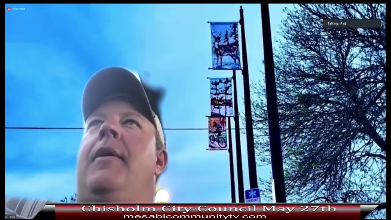 Chisholm City Council May 27, 2020 YouTube