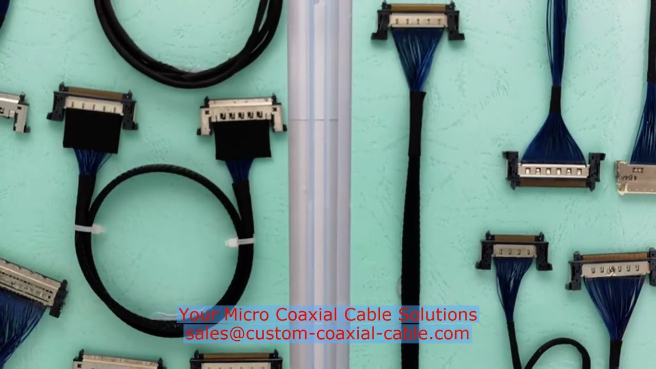 Micro coax wiring harness catalog PDF diameter of coax cable Custom Wire and Industrial Cable Suppli
