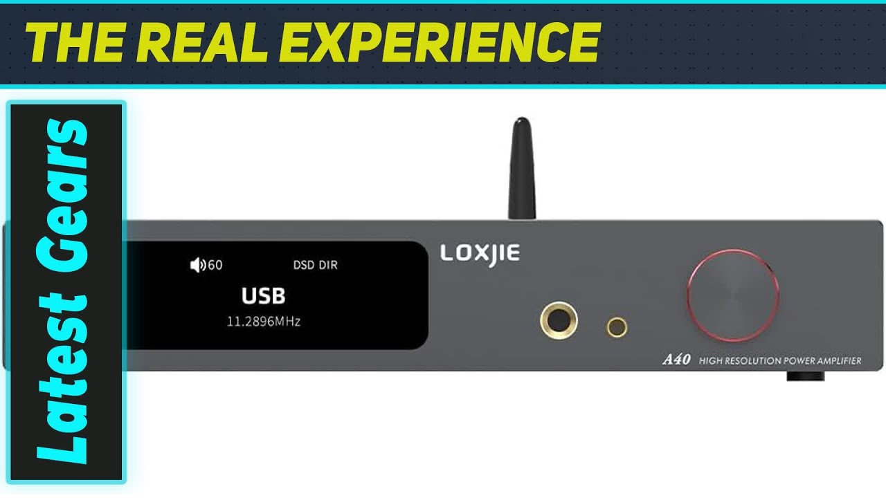 LOXJIE A40: The Ultimate Compact Audio Amplifier? - YouTube