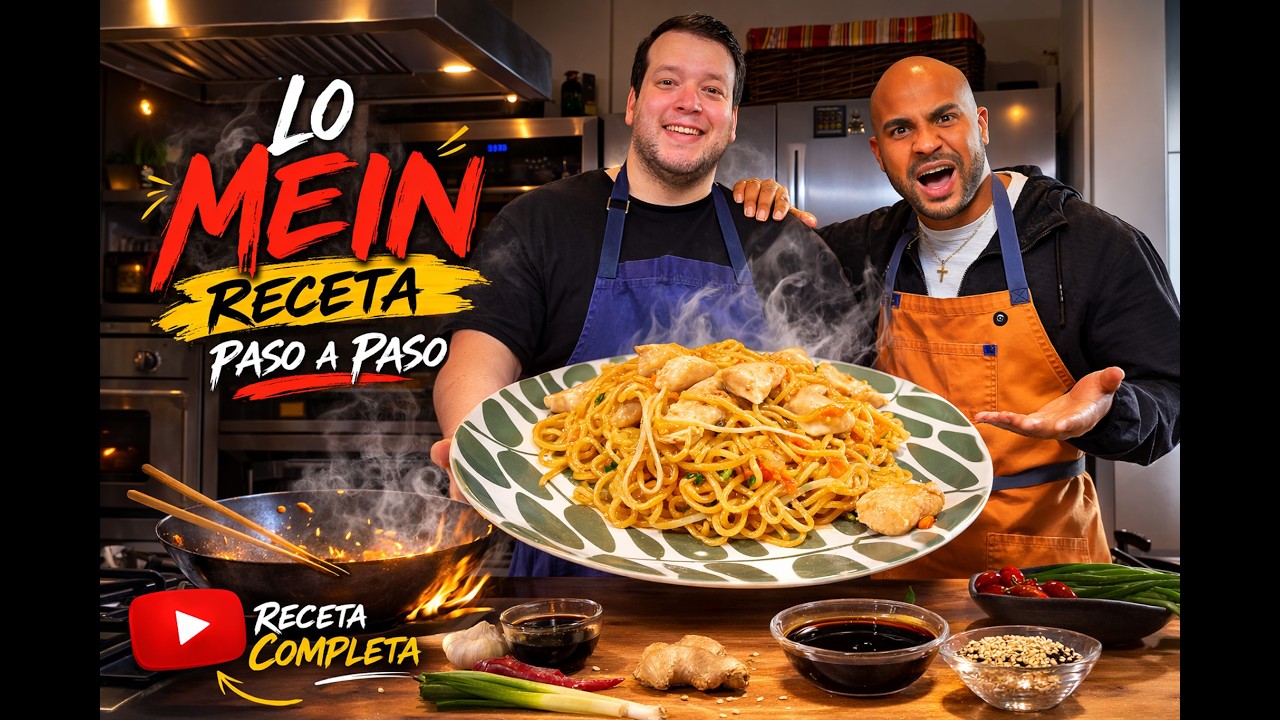 RECETA LO MEIN JUNTO A SEMI POPI