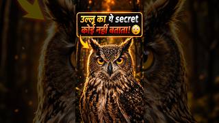 उल्लू का ये secret कोई नहीं बताता !#shorts #shortvideo #facts