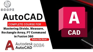 Mastering Divide, Measure, Rectangle Array, PT Command in Fusion 360 ||