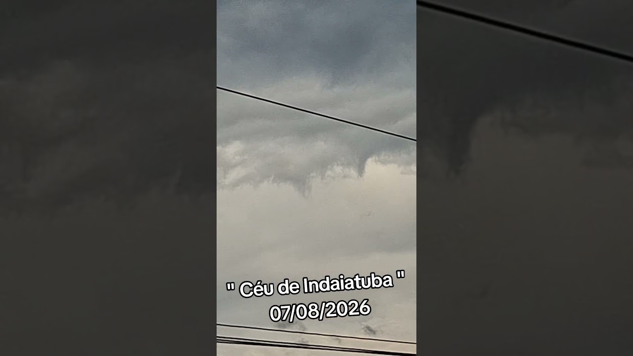 " Estadi de Alerta " #Indaiatuba #Céu #Chuva #Sol #Ciclone