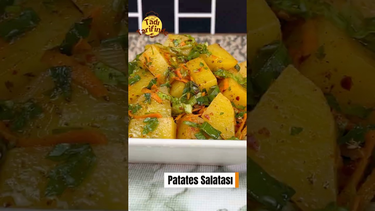 En Pratik Patates Salatası Tarifi 🥔🥗 | Bir Tabak Asla Yetmeyecek! 😋 En Pratik Patates Salatası Tarifi 🥔🥗 | Bir Tabak Asla Yetmeyecek! 😋
