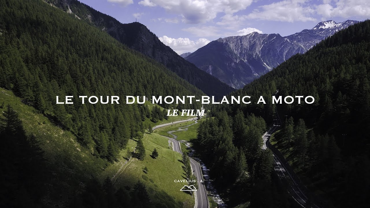 TOUR DU MONT BLANC A MOTO - 4K