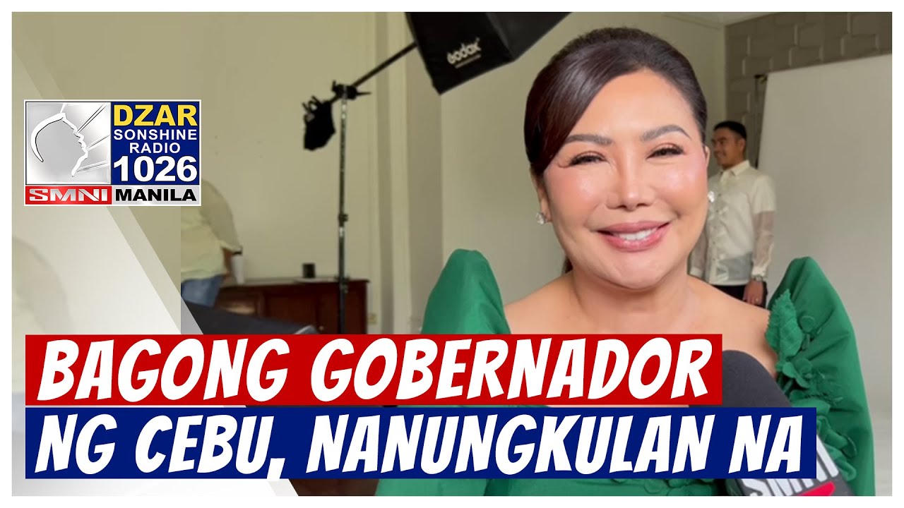 Pamela Baricuatro, opisyal nang nanungkulan bilang bagong gobernador ng lalawigan ng cebu