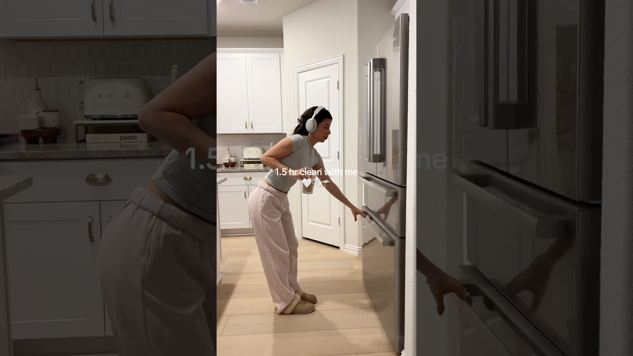 Asmr clean + reset with me 🤍🫧 