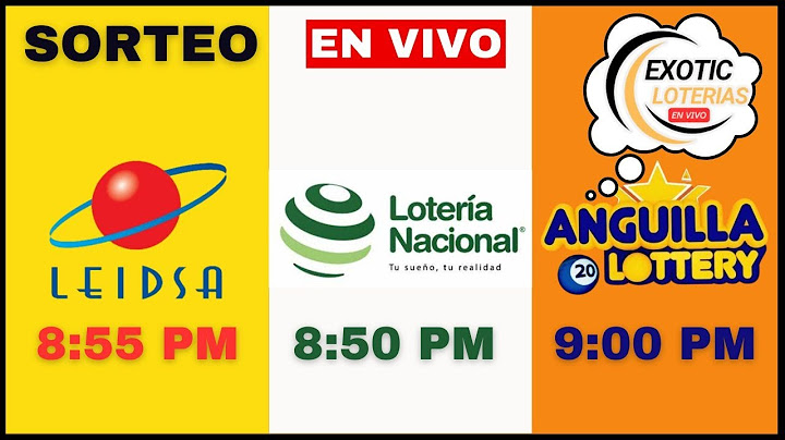 SORTEO Lotería Nacional, LEIDSA y Anguila Lottery Resultado ENVIVO de Martes 24 de Junio  2025