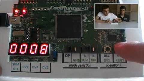 Xilinx CoolRunner-II CPLD - a simple project