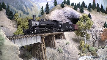 Railfan O Scale Rio Grande Southern and Denver & Rio Grande Western Trains in On3, Jim Reardon.