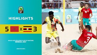 HIGHLIGHTS | #BSAFCON2021​ | Third place: Morocco 5-3 Uganda