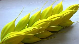 картинка: DIY/ МК  Колосок для фотозони.  РОСТОВІ КВІТИ. Espiga de trigo. Ear of Wheat.