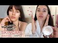 My Morning AND Night SKINCARE Routine | Home VLOG &amp; Self Care Non Negotiables