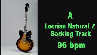 A Locrian Natural 2 Modal Backing Track Sixth Mode of the Melodic Minor Scale