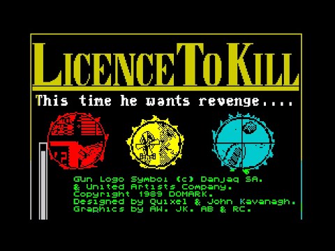 Licence to Kill. ZX Spectrum. Прохождение