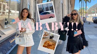 LA VLOG PART 1! Flying, Rodeo Drive, Shopping