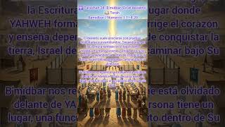 🕎 Parashah 34: B’midbar (En el desierto) 📖 Toráh: Bamidbar / Números 1:1–4:20 📖