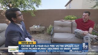 Father of young boy who died after a house fire speaks out
