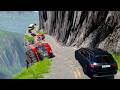 Cliff Drives #1 Dangerous Road Driving BeamNG Drive  Dangerous Accidents