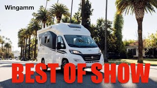 BEST OF SHOW17' Micro Class B+ WINGAMM Oasi 540 for $145K  2022 FL RV SuperShow