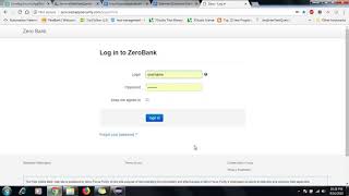 selenium page object model page fatory with test ng class zero web app