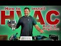 How to install HVAC Boots and Registers