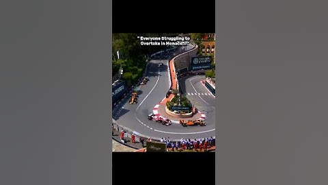 He makes Overtaking in Monaco seem easy 💀 #f1 #charlesleclerc #ferrari