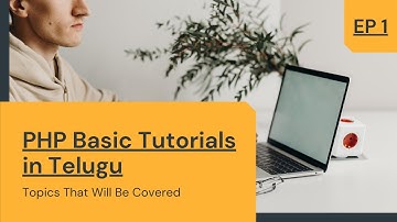 Php Introduction Training In Telugu  - EP - 1