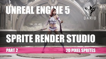Unreal Engine 5 - 2D Pixel Sprites - Unlimited Sprites - Part 2