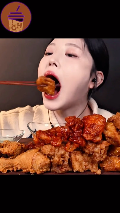 Mukbang Satisfying Big Bites “Crispy Spicy Chicken” ©️Eat with Boki