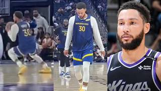 Steph Curry ankle injury at practice & Ben Simmons torn Achilles at practice 😢
