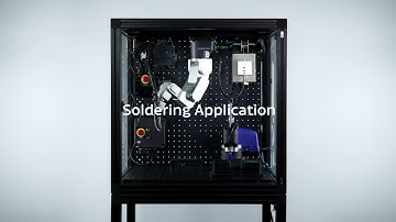 Soldering Application using Meca500 and the NEW MicroDASH-MCS500