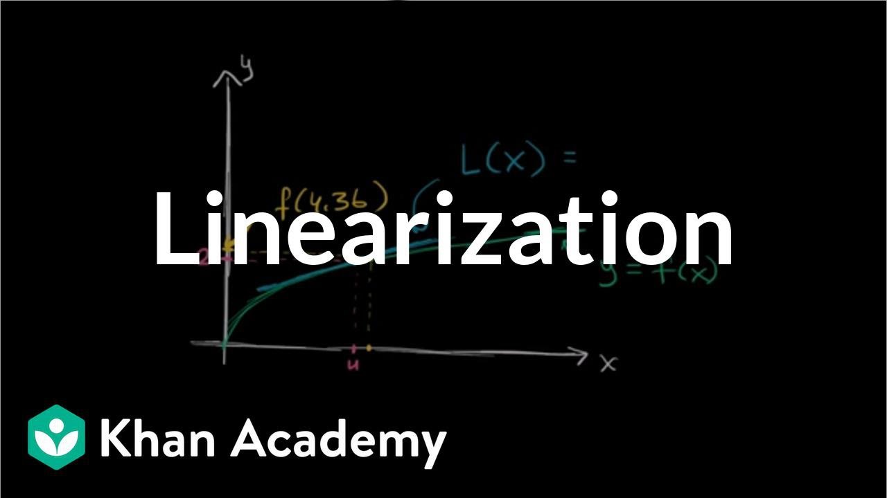 Local linearization | Derivative applications | Differential Calculus