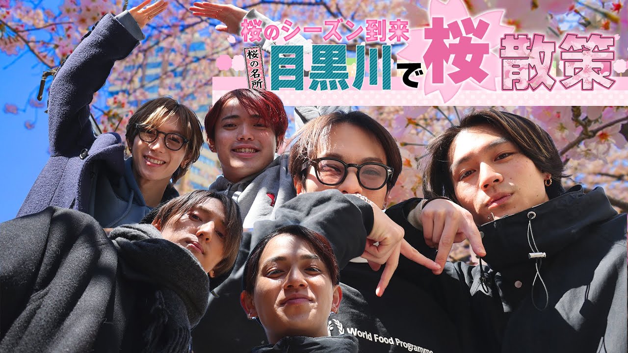 Travis Japan【花見】桜の名所を散策！🌸満開のハズが…ちょ、ミスりました