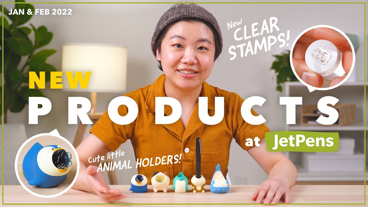 ✨Cute Stamps and Animal Organizers! ✨ What's New At JetPens? Jan & Feb 2022