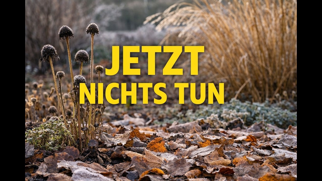 Diese Gartenarbeiten solltest du jetzt lieber lassen!