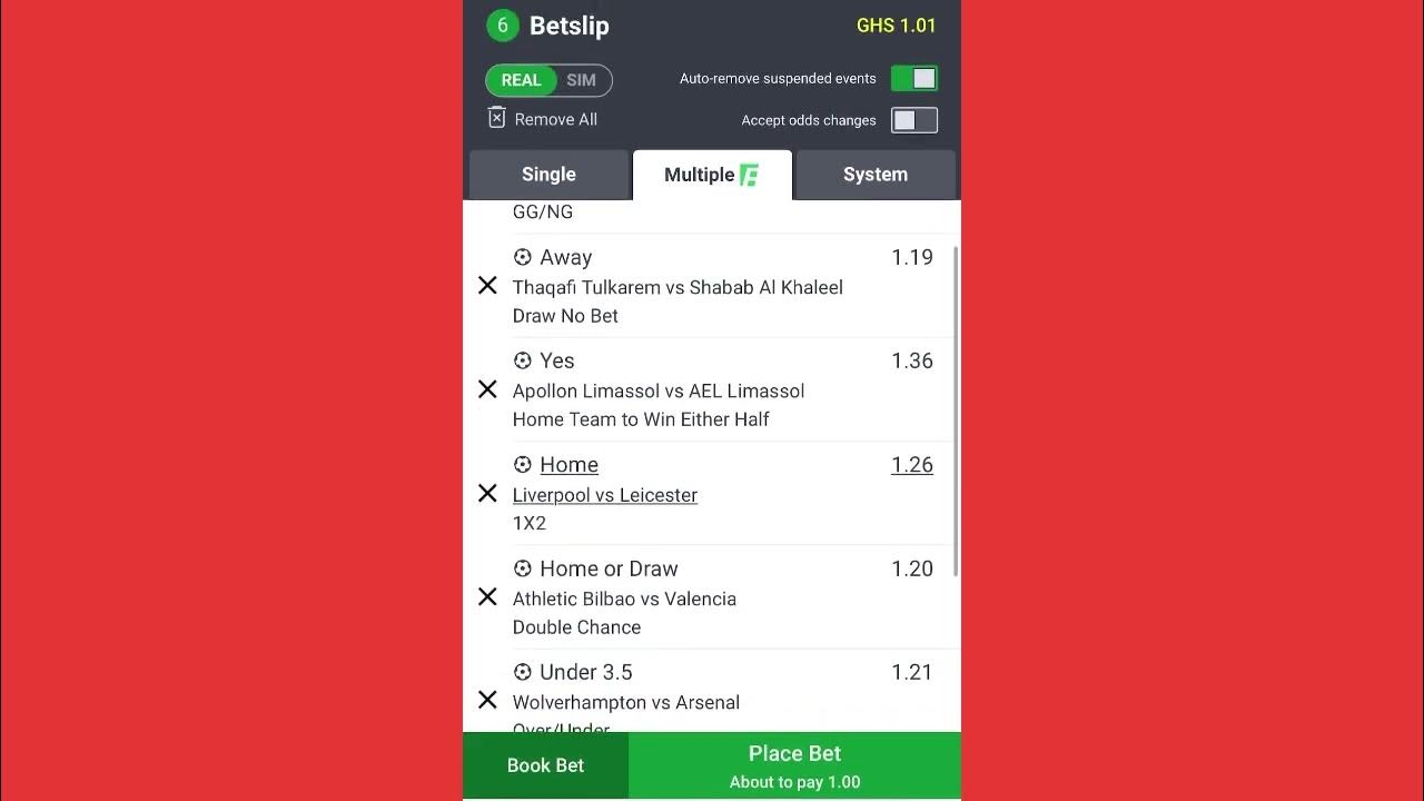 2. Today's Sportybet Booking Codes - wide 8