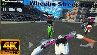 WHEELIE LIFE 3 RIDEOUT IN WHEELIE STREET KINGS SERVER! (GOING CRAZY) screenshot 3